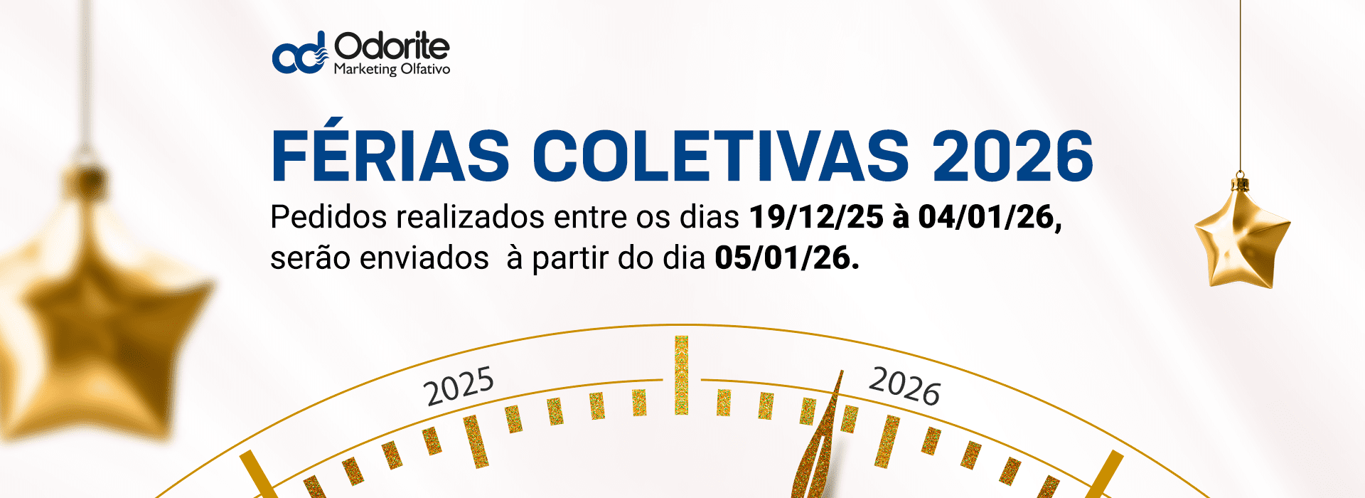 Banner Férias Odorite Desktop